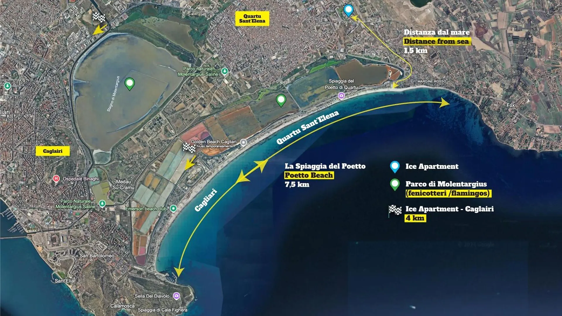 Ice Apartment - Free Wifi Quartu Sant'Elena